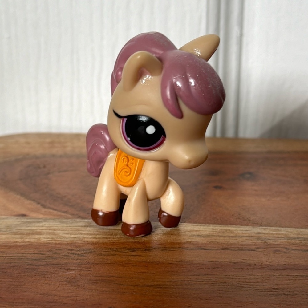 LPS mauve pony #1512
